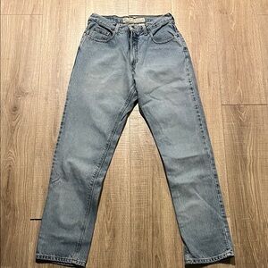 Vintage Abercrombie & Fitch Light Blue Straight Men's Jeans 90s